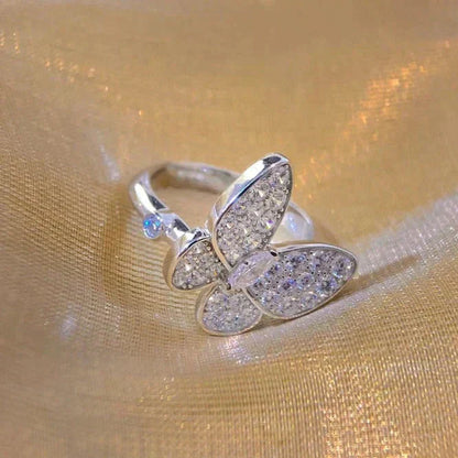[LuxJewelry]BUTTERFLY DIAMOND RING