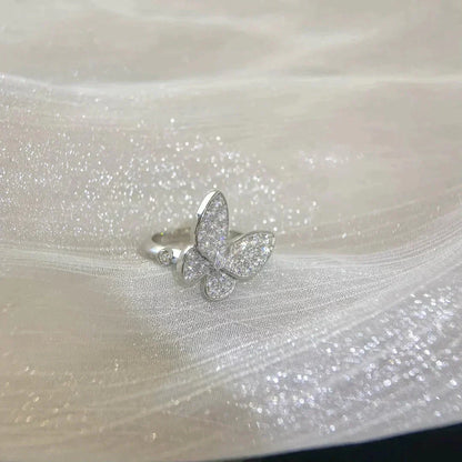 [LuxJewelry]BUTTERFLY DIAMOND RING