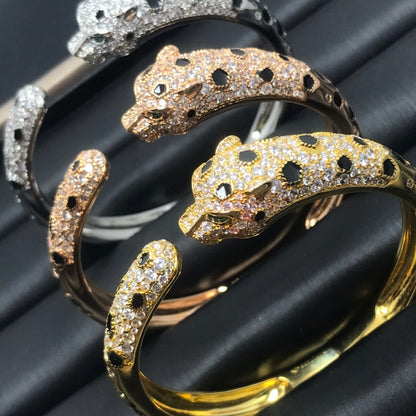 [LuxJewelry]PANTHERE BIG BRACELET DIAMONDS