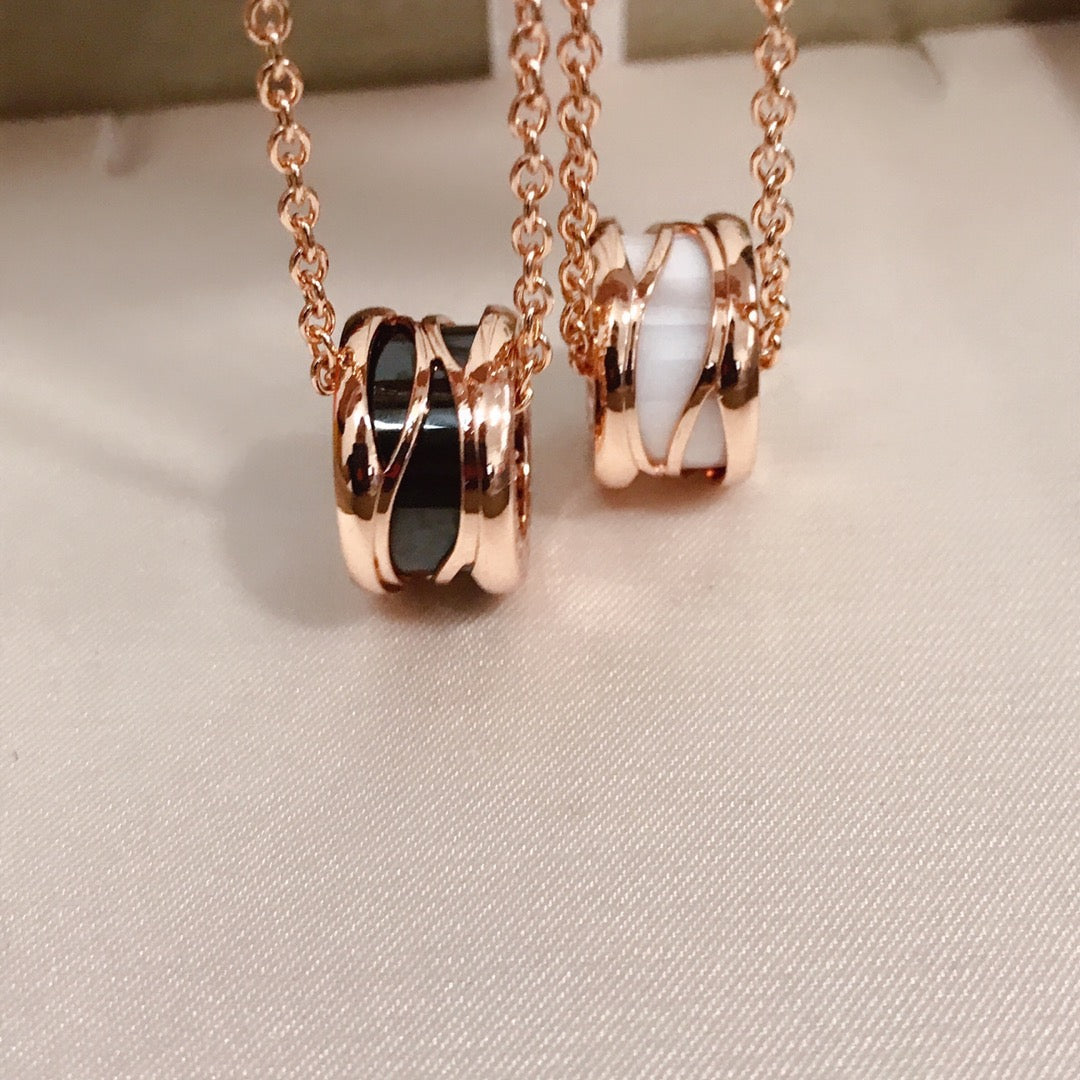 [LuxJewelry]ZERO 1 FOUR BAND PINK GOLD CERAMIC