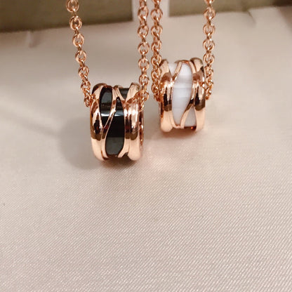 [LuxJewelry]ZERO 1 FOUR BAND PINK GOLD CERAMIC