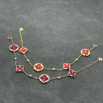 [LuxJewelry]STAR AND SUN CARNELIAN 4 MOTIFS 3 DIAMONDS
