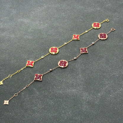 [LuxJewelry]STAR AND SUN CARNELIAN 4 MOTIFS 3 DIAMONDS