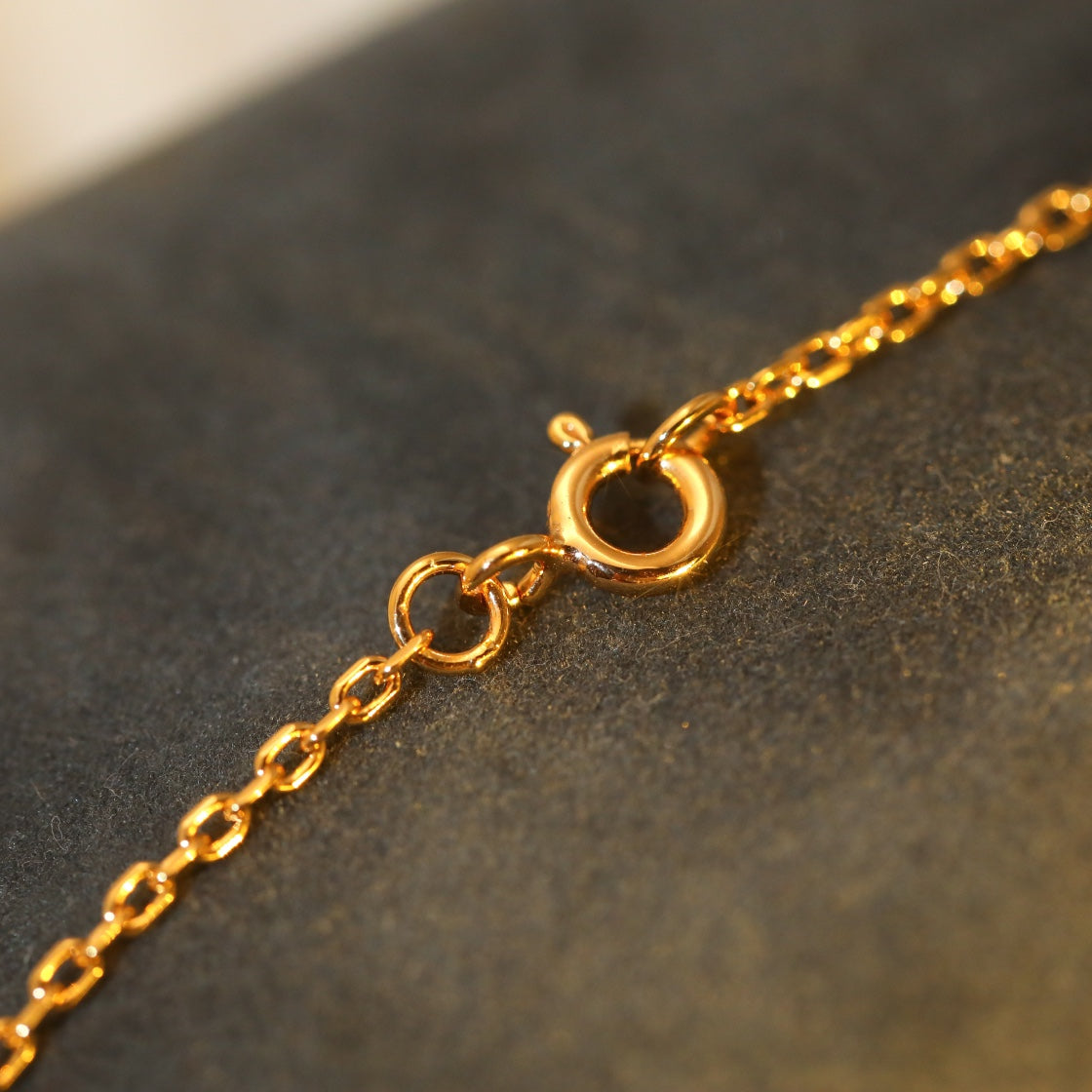 [LuxJewelry]SUN PEDANT PINK GOLD 1 DIAMOND NECKLACE