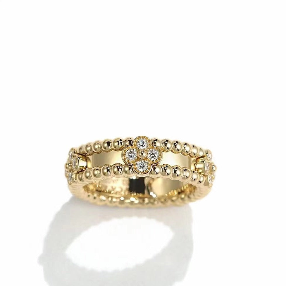 [LuxJewelry]PERLEE GOLD DIAMOND RING