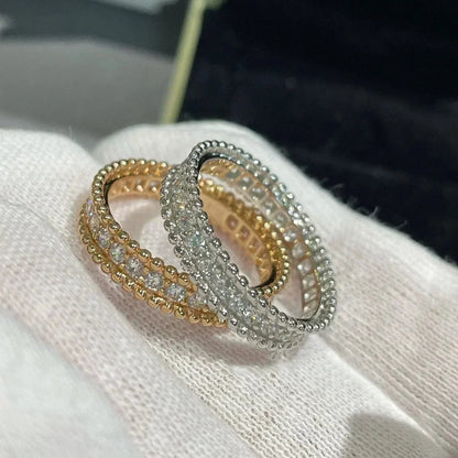 [LuxJewelry]PERLEE DIAMOND ROSE GOLD RING