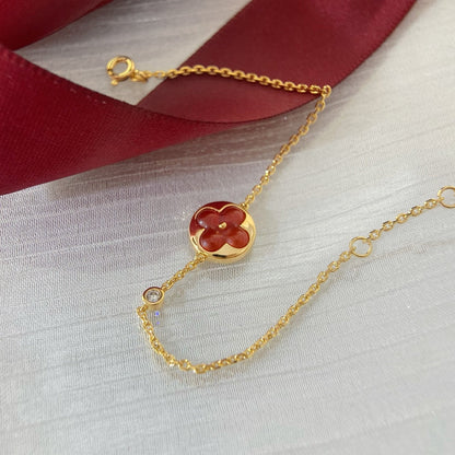 [LuxJewelry]SUN PEDANT CARNELIAN BRACELET