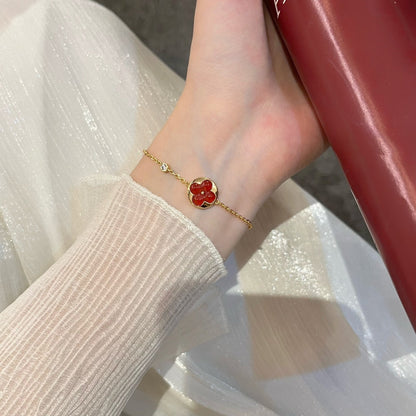 [LuxJewelry]SUN PEDANT CARNELIAN BRACELET