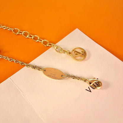 [LuxJewelry]LOGO STAR MOTIF GOLD BRACELET