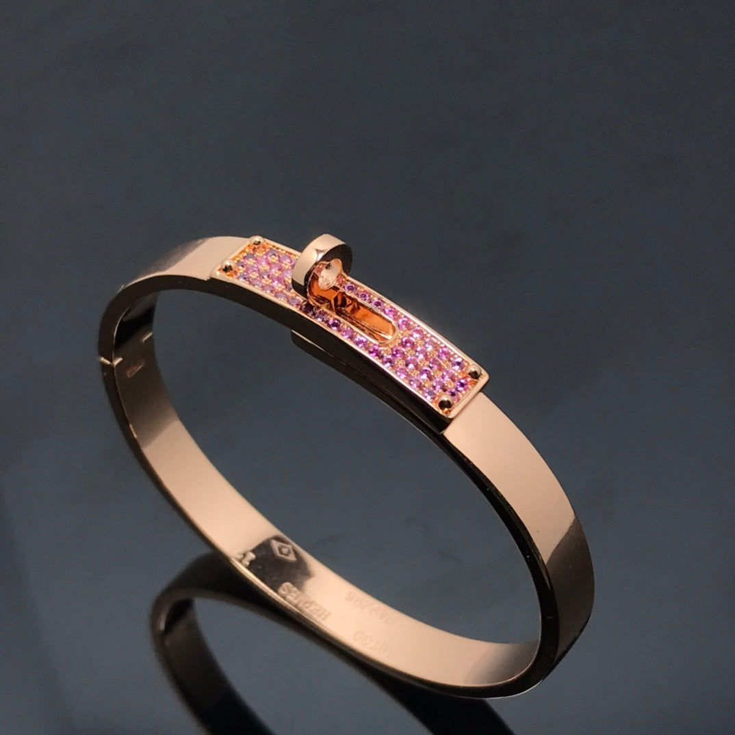 [LuxJewelry]KELLY BRACELET PINK DIAMOND