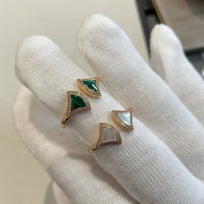 [LuxJewelry]DREAM MOP DIAMOND OPEN RING