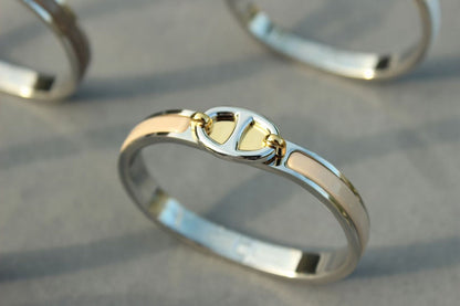 [LuxJewelry]CLIC CHAINE SILVER BRACELET