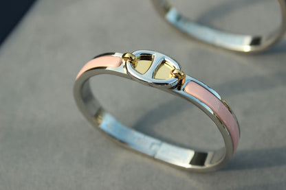 [LuxJewelry]CLIC CHAINE SILVER BRACELET