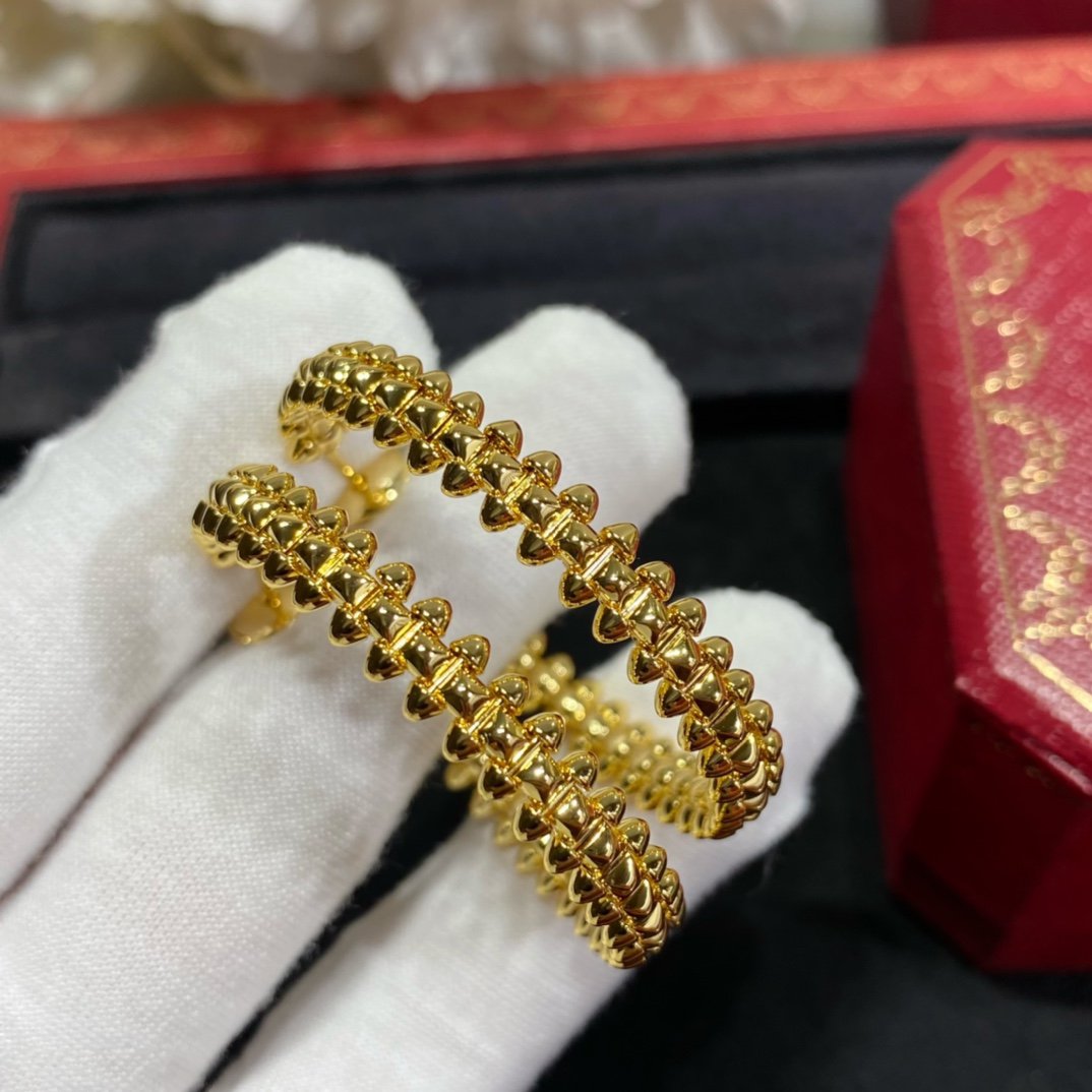 [LuxJewelry]CLASH LARGE HOOP EARRINGS