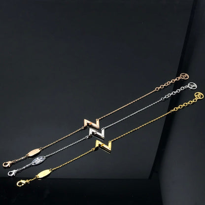 [LuxJewelry]VOLT LV LOGO BRACELET