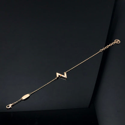 [LuxJewelry]VOLT LV LOGO BRACELET