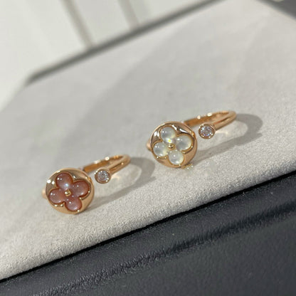 [LuxJewelry]SUN 1 DIAMOND PINK MOP RING