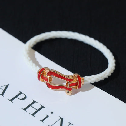 [LuxJewelry]FORCE 10 WHITE TEXTILE DIAMOND PAVED