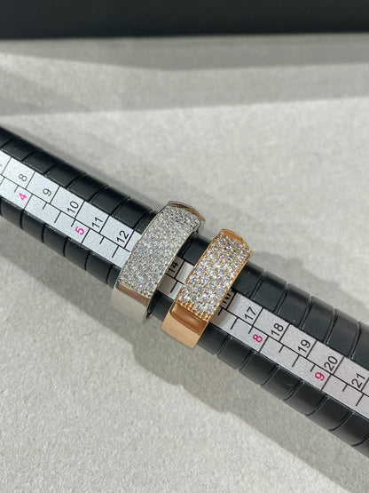 [LuxJewelry]LIENS EVIDENCE  DIAMOND PAVED RING