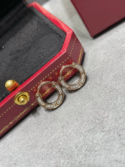 [LuxJewelry]LOVE DIAMOND EARRINGS