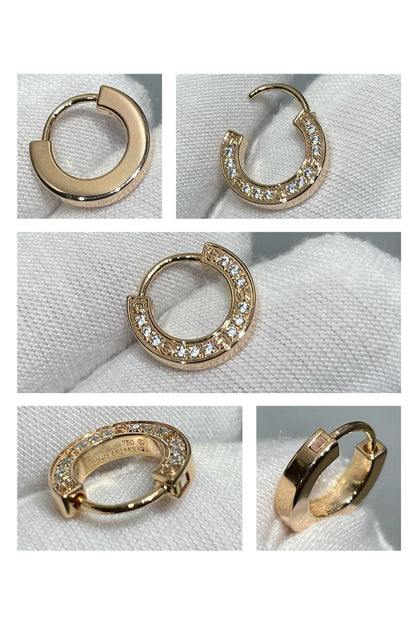[LuxJewelry]LOVE DIAMOND EARRINGS