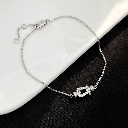 [LuxJewelry]FORCE 10 FULL DIAMOND BUCKLE CHAIN LINK MINI MODEL