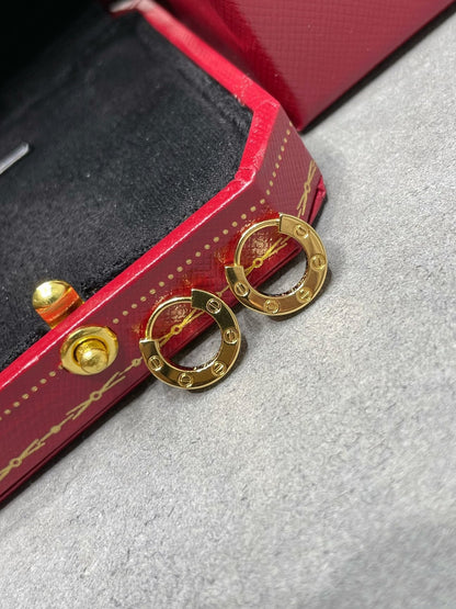 [LuxJewelry]LOVE MINI EARRINGS