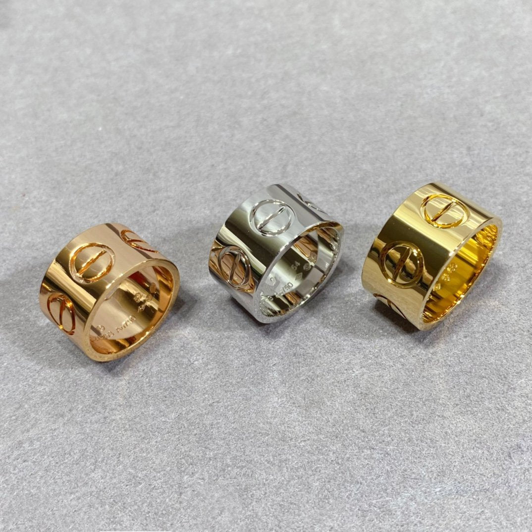 [LuxJewelry]LOVE 11MM LARGE RING