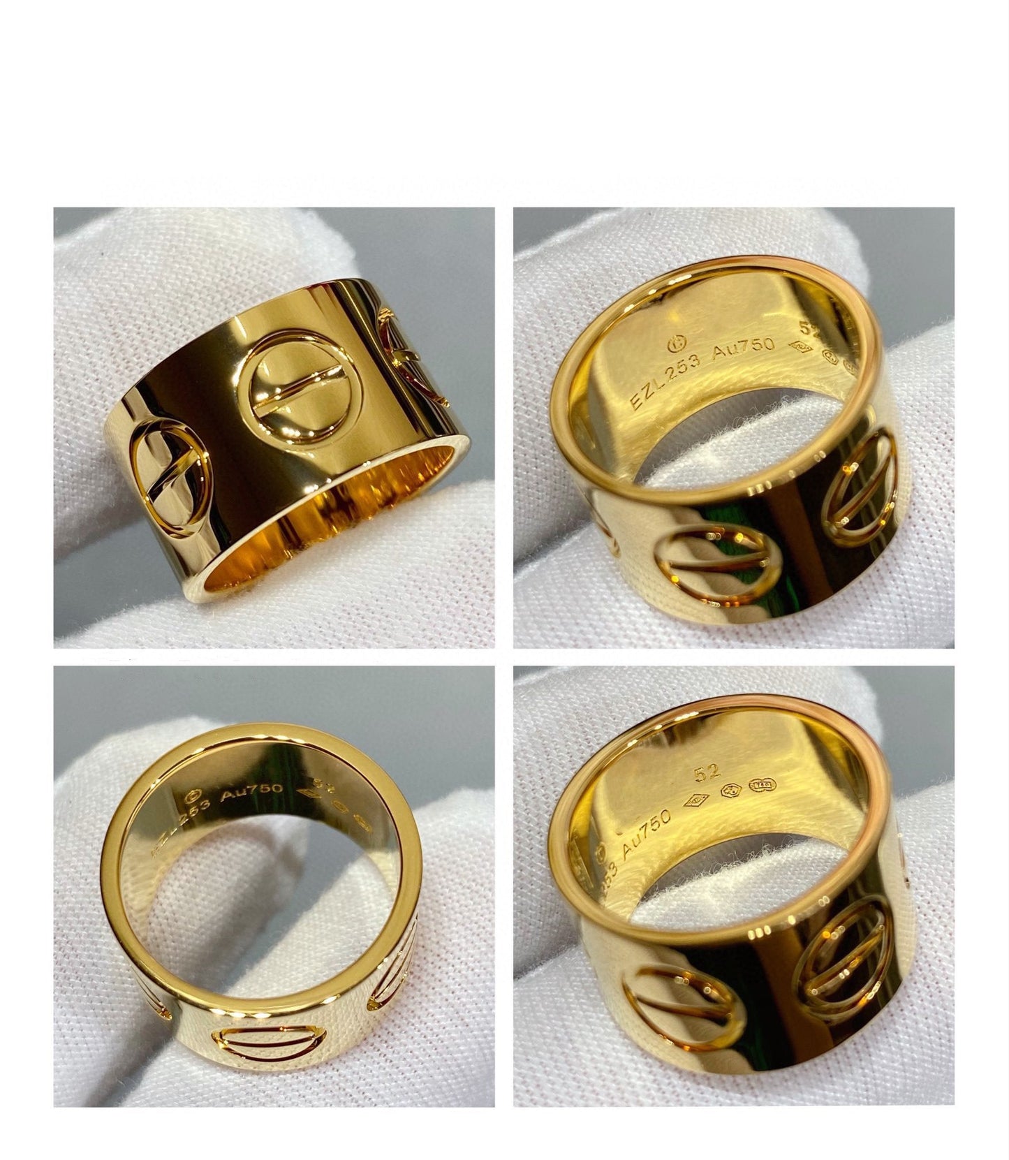 [LuxJewelry]LOVE 11MM LARGE RING
