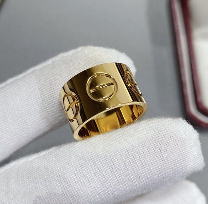 [LuxJewelry]LOVE 11MM LARGE RING