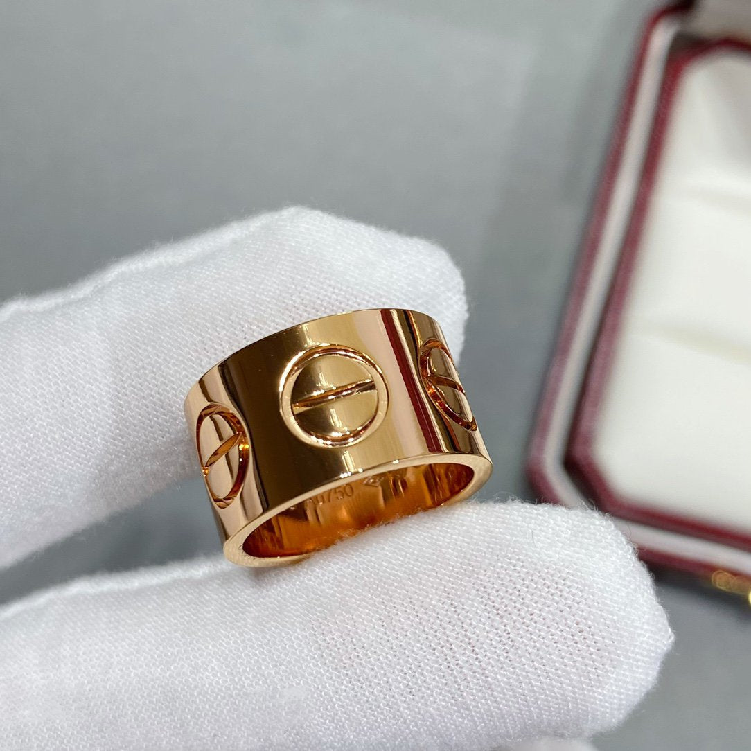 [LuxJewelry]LOVE 11MM LARGE RING
