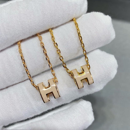 [LuxJewelry]MINI POP H NECKLACE