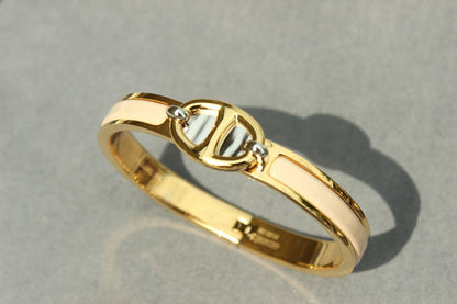 [LuxJewelry]CLIC CHAINE GOLD BRACELET
