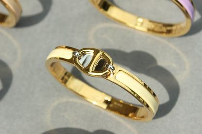 [LuxJewelry]CLIC CHAINE GOLD BRACELET