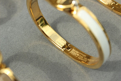 [LuxJewelry]CLIC CHAINE GOLD BRACELET