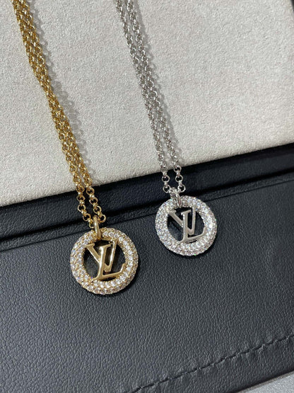 [LuxJewelry]BY NIGHT DIAMOND PAVED NECKLACE