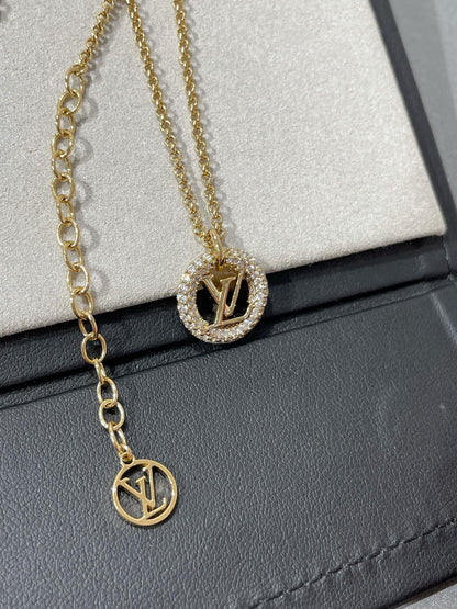 [LuxJewelry]BY NIGHT DIAMOND PAVED NECKLACE