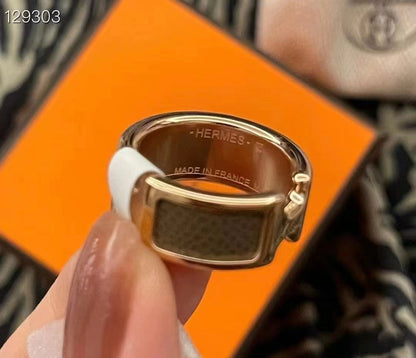 [LuxJewelry]OLYMPE PINK GOLD RING