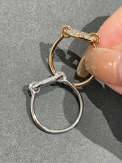 [LuxJewelry]RONDE SMALL DIAMOND RING