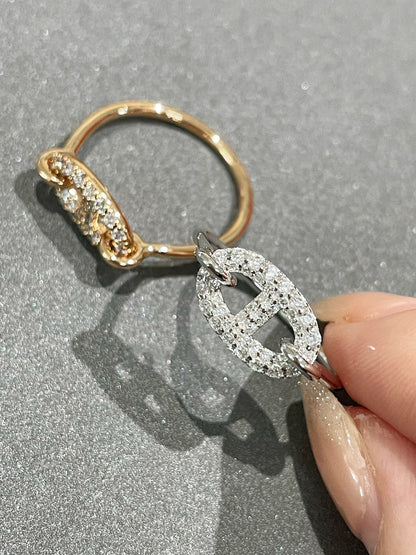 [LuxJewelry]RONDE SMALL DIAMOND RING