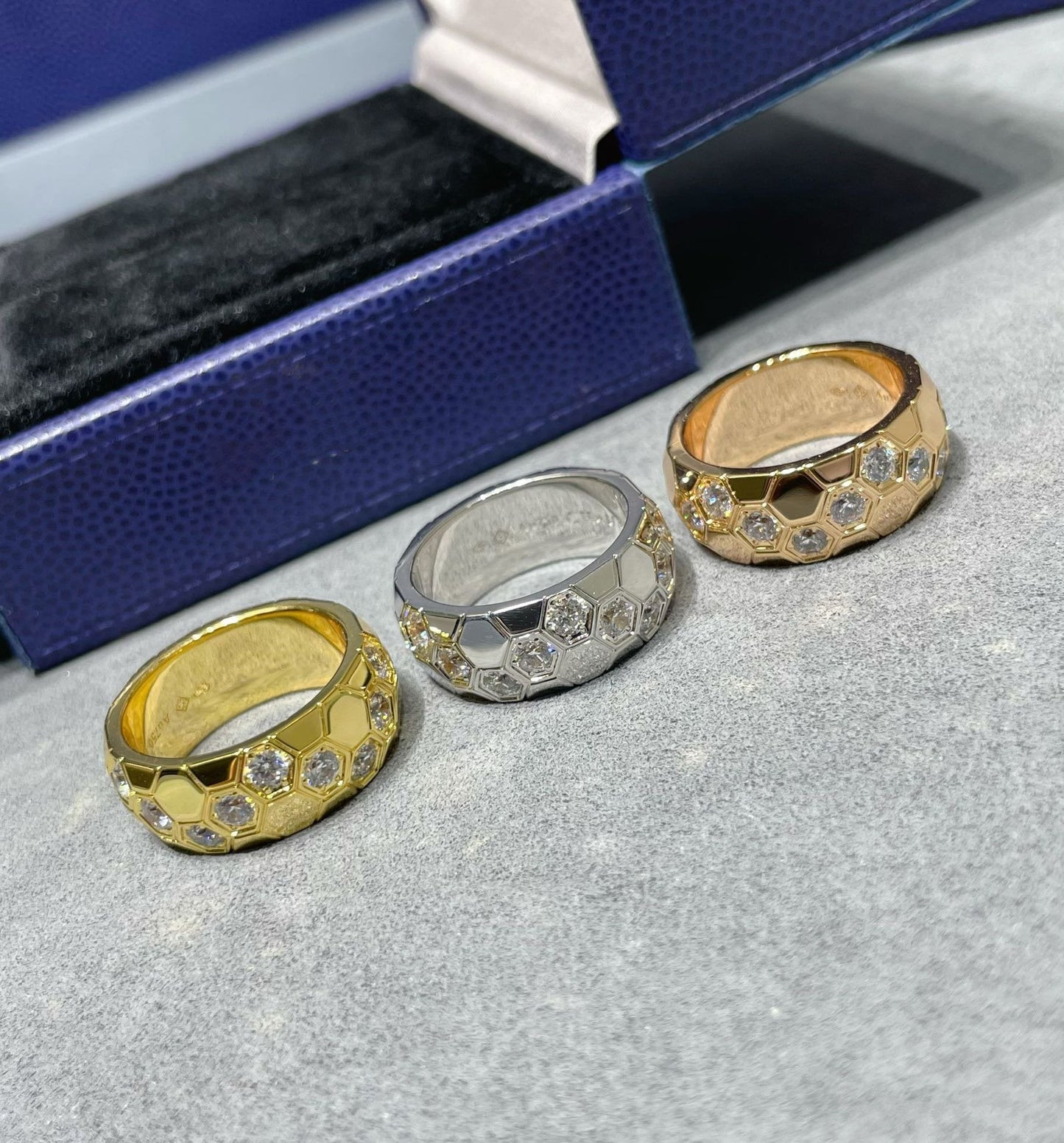 [LuxJewelry]BEE LOVE DIAMOND LARGE RING