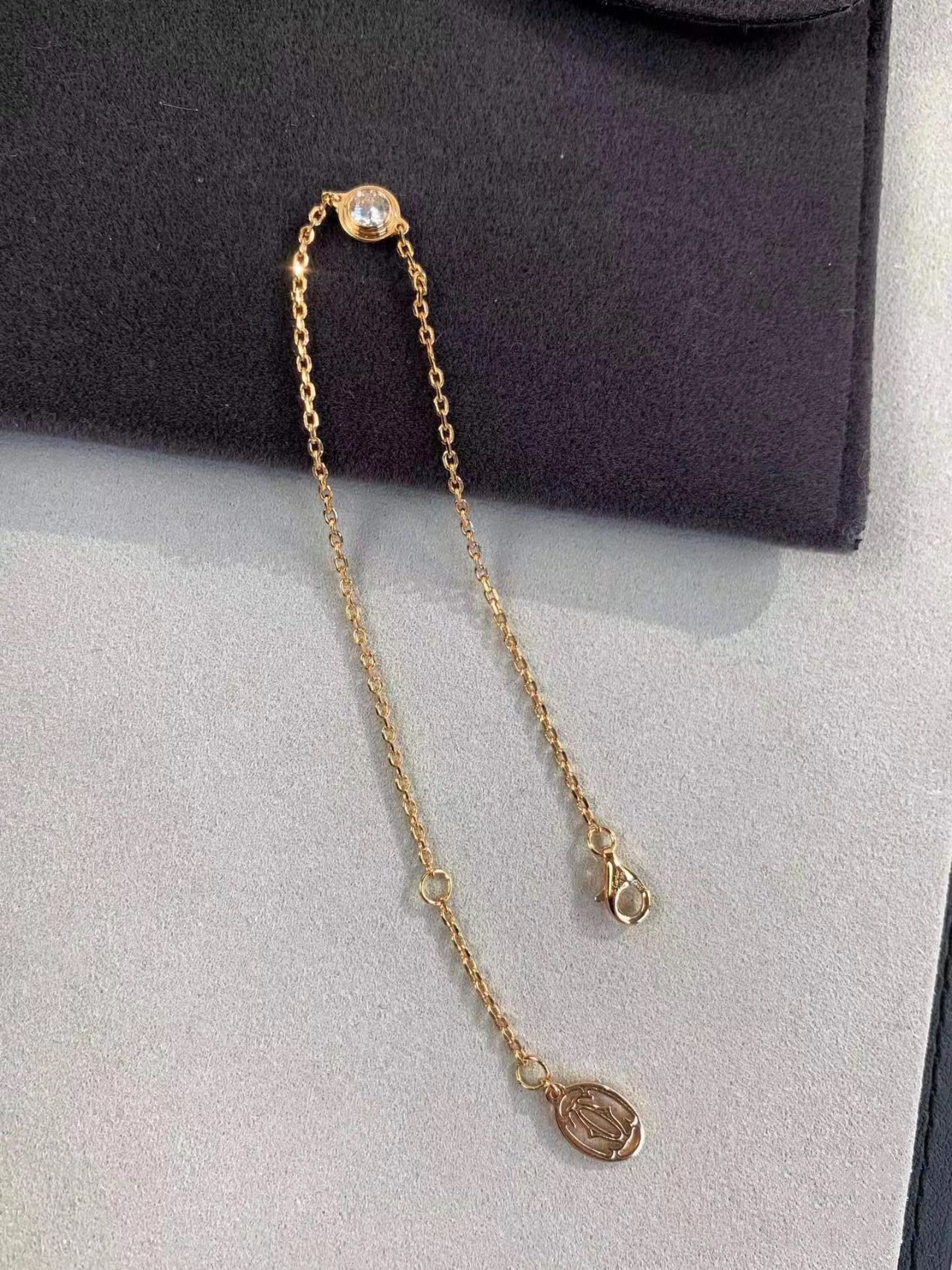 [LuxJewelry]DAMOUR DIAMOND LINK BRACELET