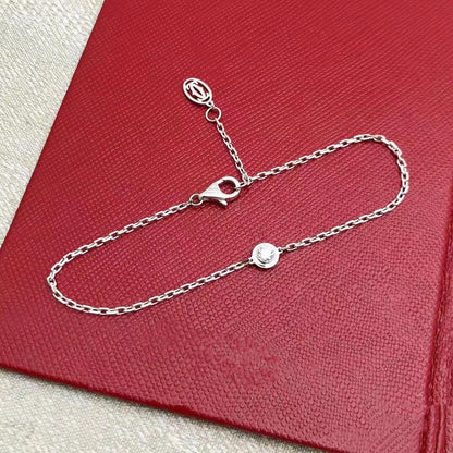 [LuxJewelry]DAMOUR DIAMOND LINK BRACELET