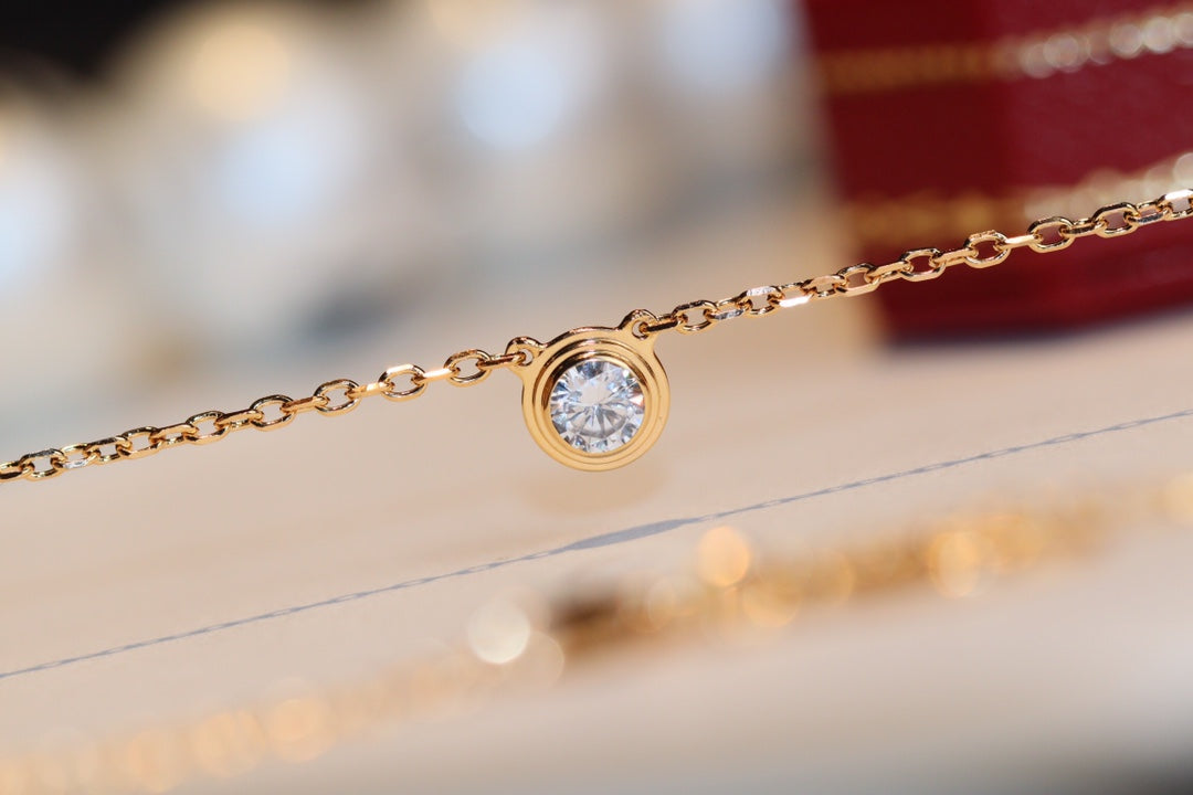 [LuxJewelry]DAMOUR DIAMOND NECKLACE