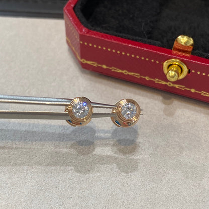 [LuxJewelry]DAMOUR DIAMOND EARRINGS