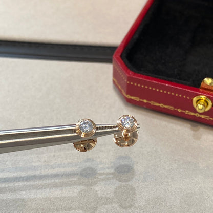 [LuxJewelry]DAMOUR DIAMOND EARRINGS