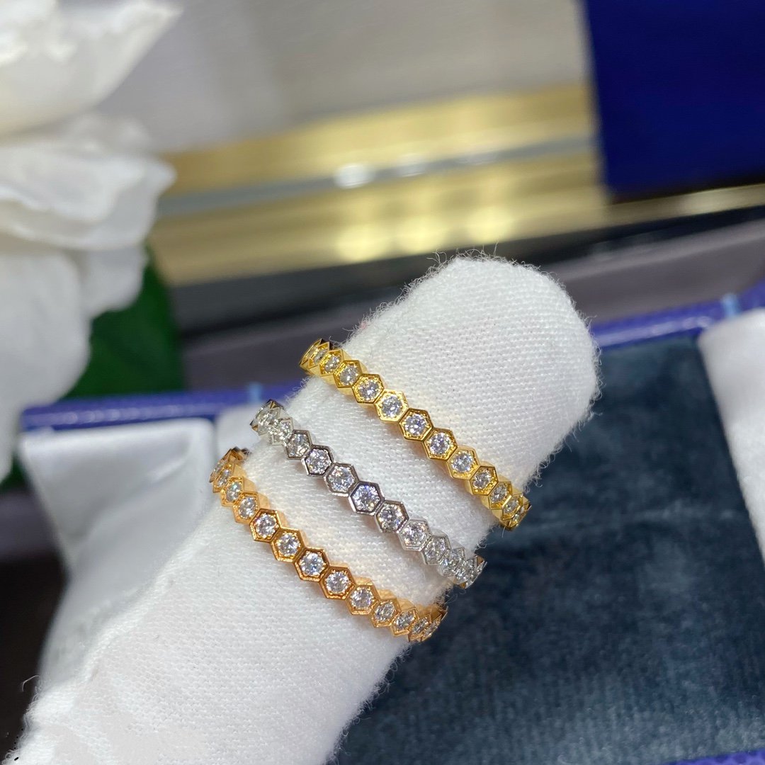 [LuxJewelry]BEE LOVE DIAMOND PAVED SMALL RING
