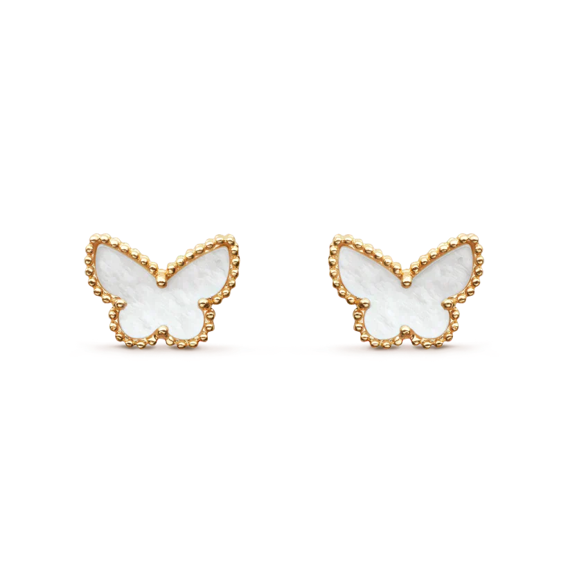 [LuxJewelry]SWEET BUTTERFLY MOP EARSTUDS