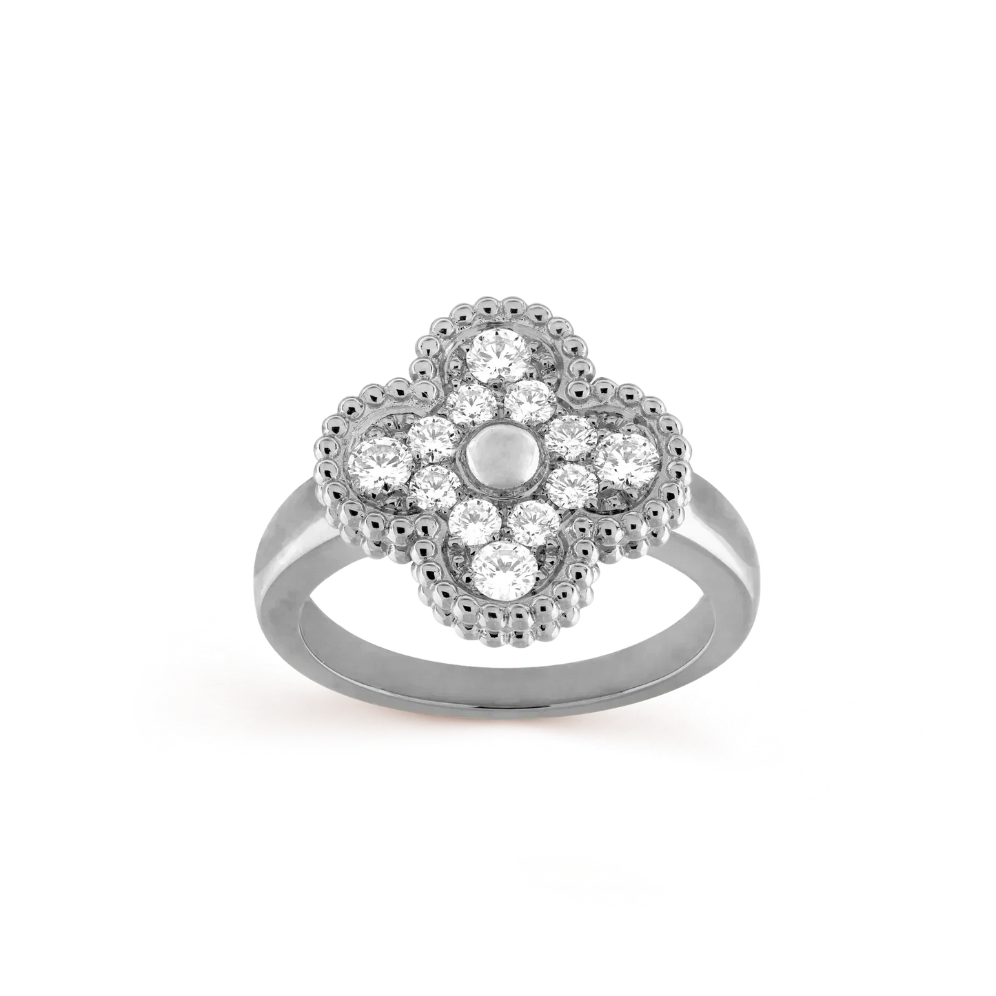 [LuxJewelry]CLOVER DIAMOND RING