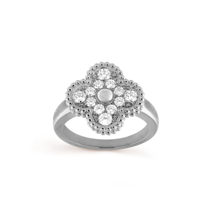 [LuxJewelry]CLOVER DIAMOND RING
